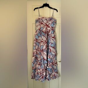 NICHOLAS Mocha Etched Floral Dress “Julie Dress”